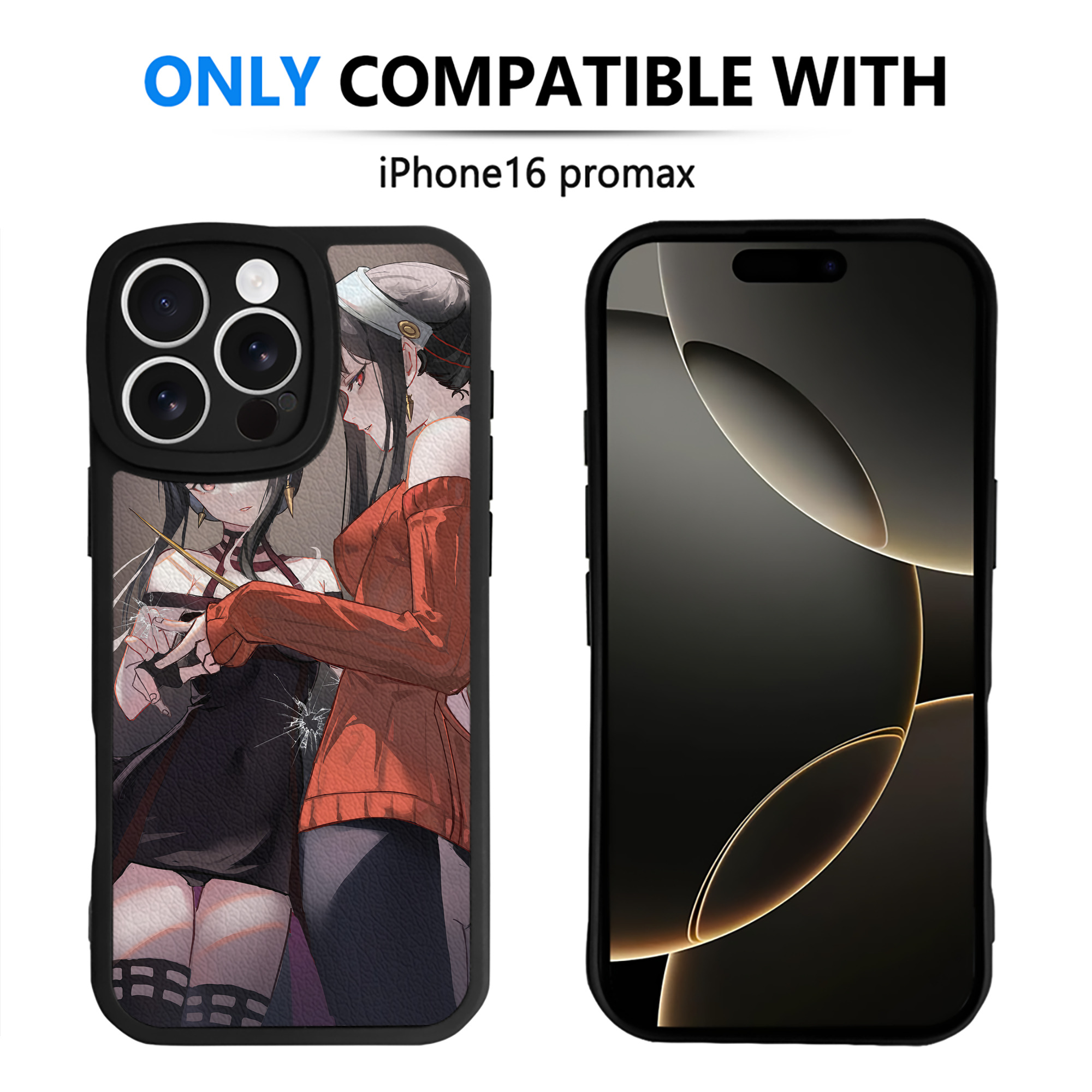 （画像用） SPY×FAMILY间谍家家酒 【iPhone 16シリーズ対応】シリコンスマホケース（レザー調） 材質：シリコン